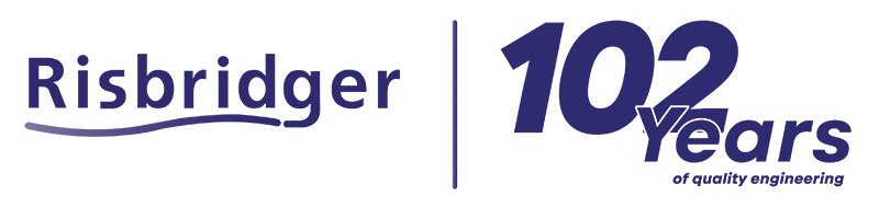 Risbridger 102 years logo